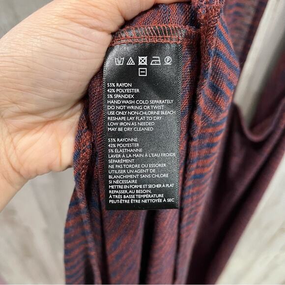 Ecote Urban Outfitters Orange Stripe Duster Open Vest Y2K - Picture 5 of 6